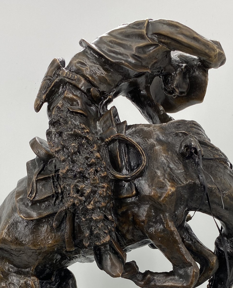 フレデリック・レミントン Frederic Remington 置物 金属製 Frederic Remington 