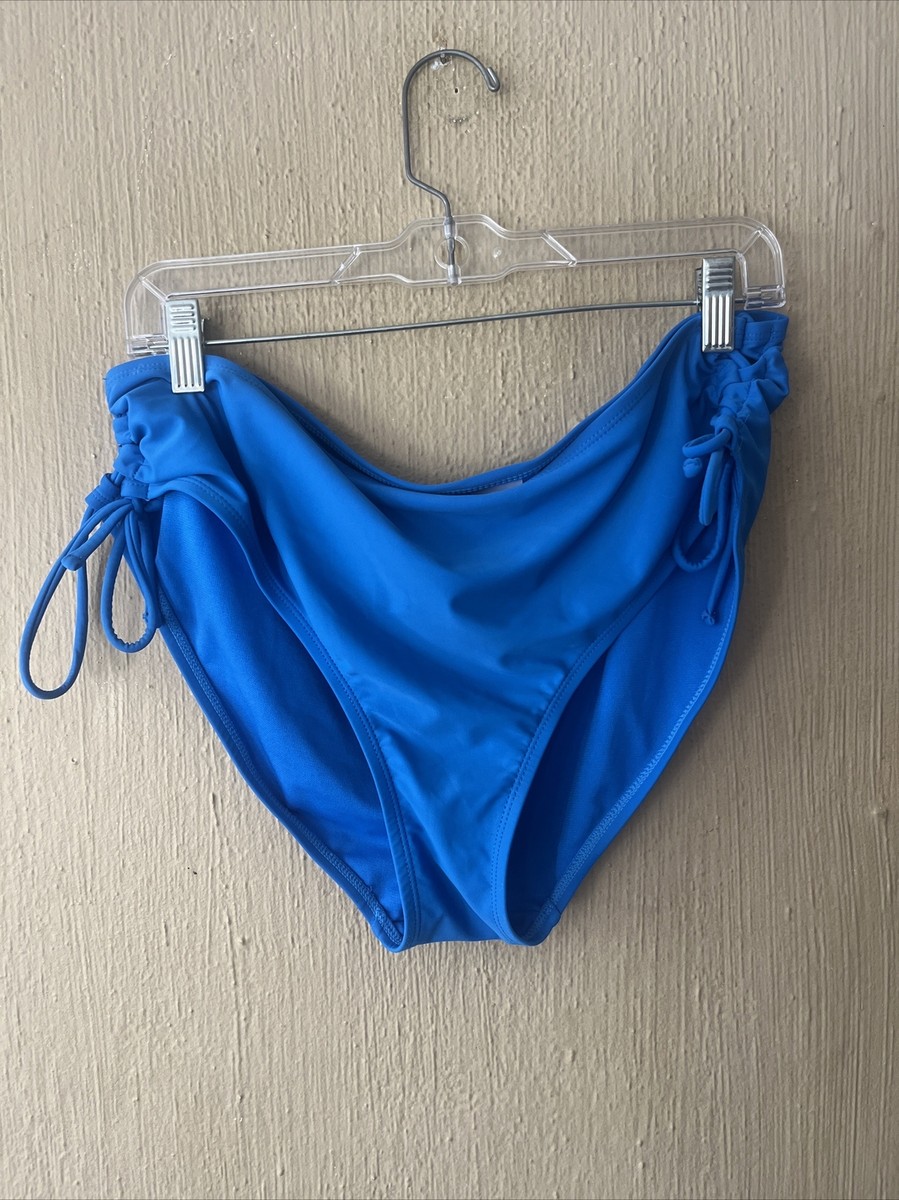 Costume Intero Donna Time & Tru Vita Alta Blu Impero - Taglia XL (16-18) Nuovo - Foto 2