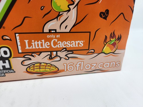 12 pack Mountain Dew Mango Rush 16oz Cans Little Caesars Limited Edition 2025 - Picture 2 of 10