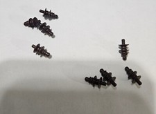 MTH PANTOGRAPH BROWN INSULATOR PREMIER GG-1, BI-POLAR, Y-1, PLUS 8 PCS