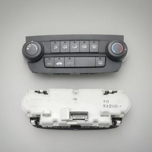 Panel de botón de control de temperatura del calentador de aire acondicionado para Honda CR-V CRV 2007~11 - Imagen 7 de 11