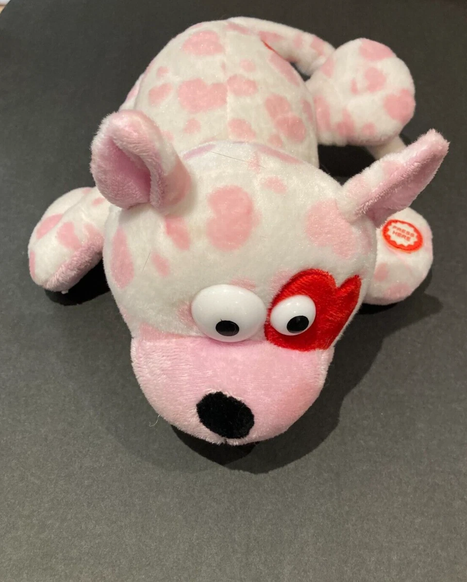Laughing Talking Rolling Puppy Dog Plush Rare 12 Works Great Batteries Included