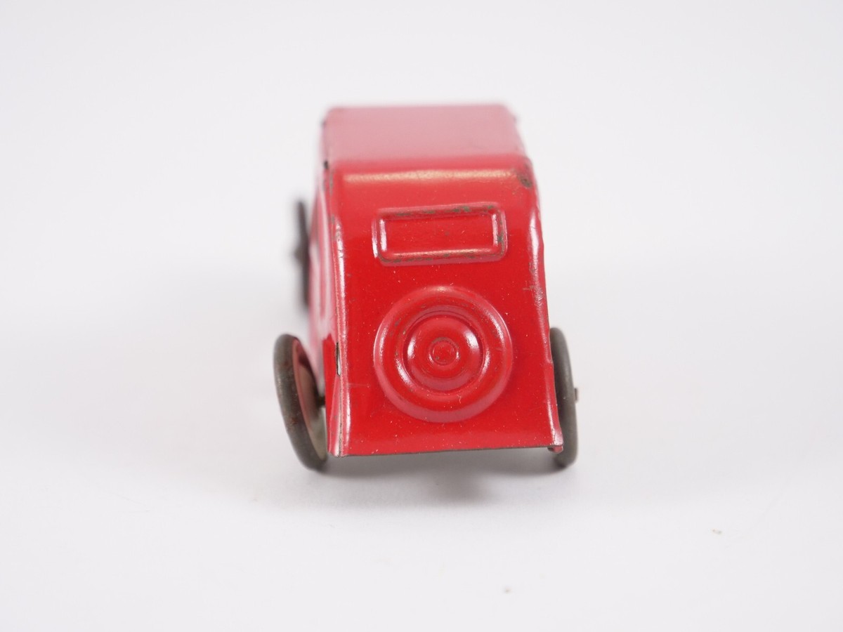 Jouet Ancien Penny Toy – Voiture En Tôle JOUETS MONTELIMAR – Bleue – 9,5 Cm – Rare