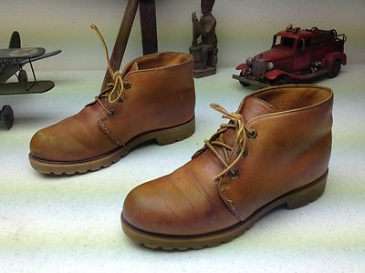 DABX Timberland Brown Suede Work Boots with Yellow Stitching 7.5 Timberland boots, brown, size 7.5 M, used condition, real  main image 3