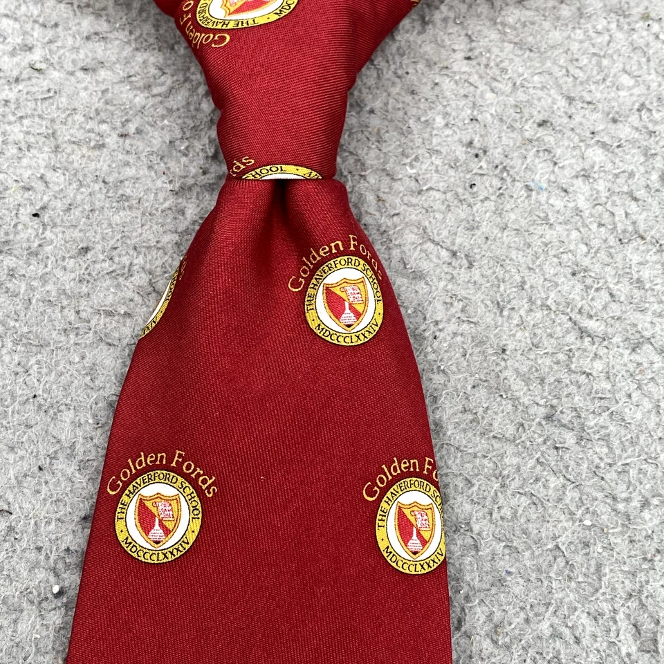 Corbata de seda para hombre Vineyard Vines Haverford Corpcore Preppy años 90 carrera academia Foto 2 de 4