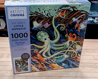 1000 Piece Jigsaw Puzzle - Sija Hong's Little Mermaid (damaged box)