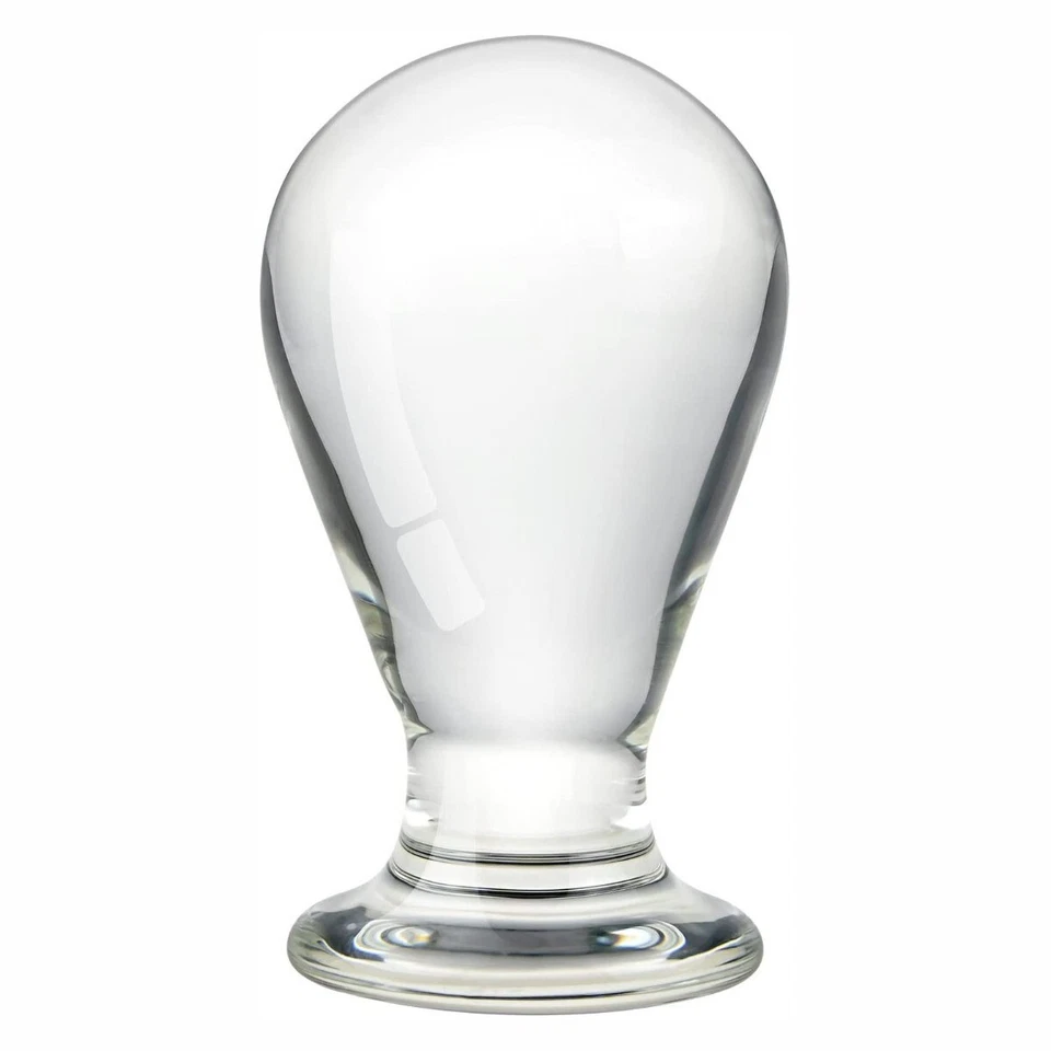 Consolador anal con tapón trasero bola grande orbe de vidrio estiramiento juguetes sexuales Foto 3 de 4