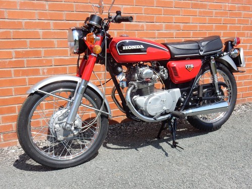 Honda CB175 1973 174cc - GFX 113L - See Video - Picture 12 of 18