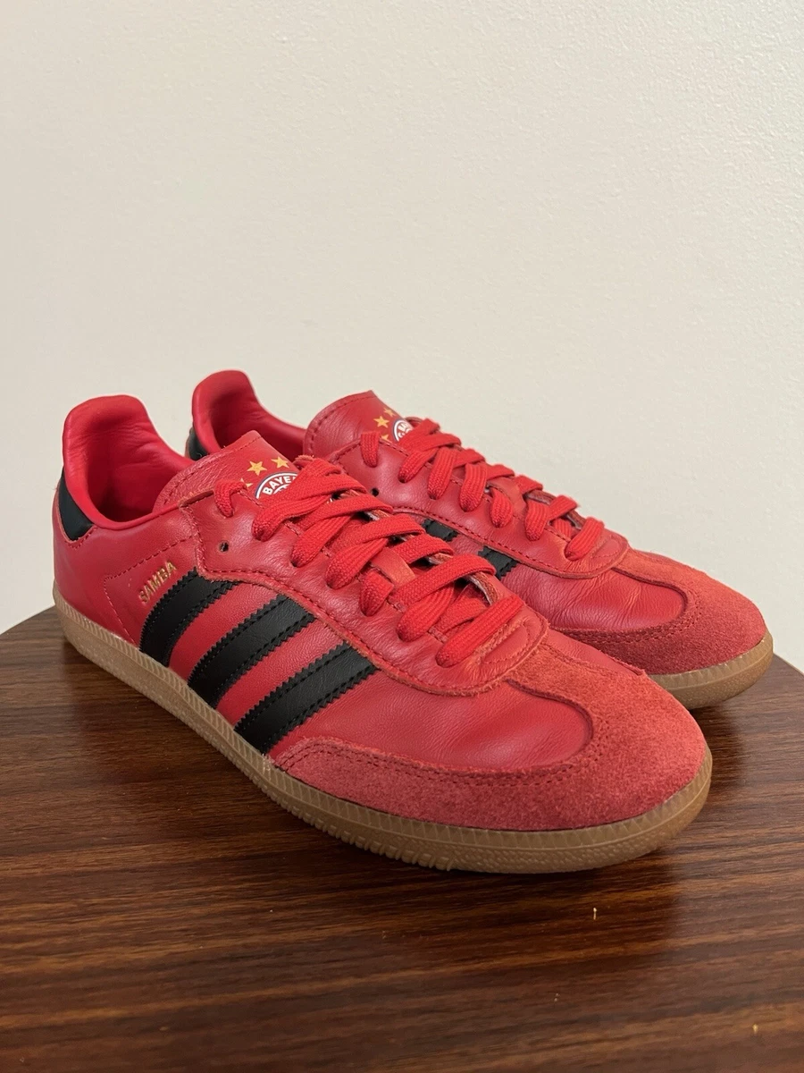 adidas MUNCHEN ミュンヘン　サンバ adidas FC Bayern Munich x Samba Team Power Red Black | eBay