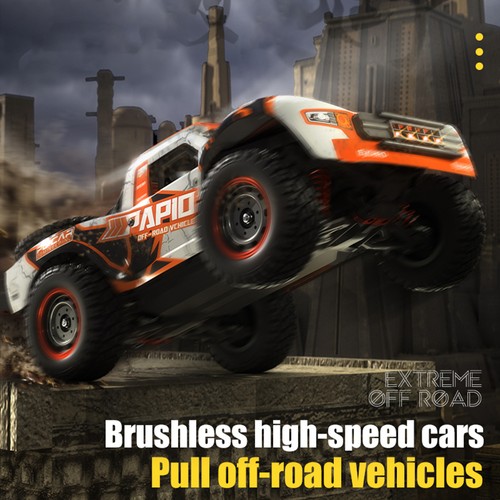 4WD Brushless RC Car Racing Drift Car 70KM/H 2.4Ghz Truck Off-Road Gift Kid AU - Picture 6 of 7