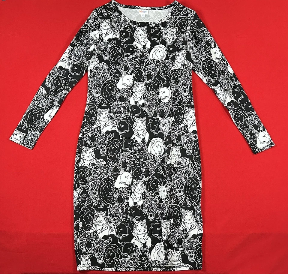 Lote De 11 Mujeres Tops XL LULAROE Estampado Floral Túnicas Camisas Vestido Floral Tigre Foto 4 de 4