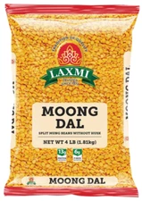 Laxmi Moong Dal (Split Mung Beans), 4 Pounds