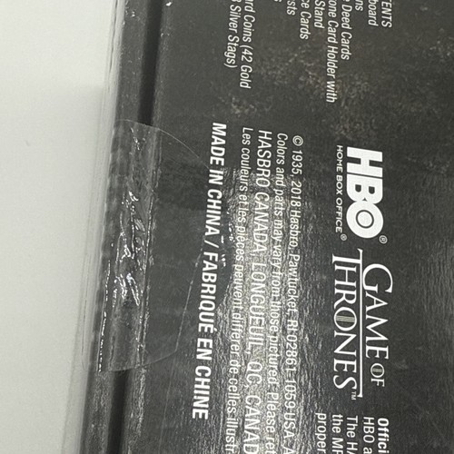Monopoly Game Of Thrones Edition Board Game 2018 W/Sound Effects Complete Works - Picture 8 of 8