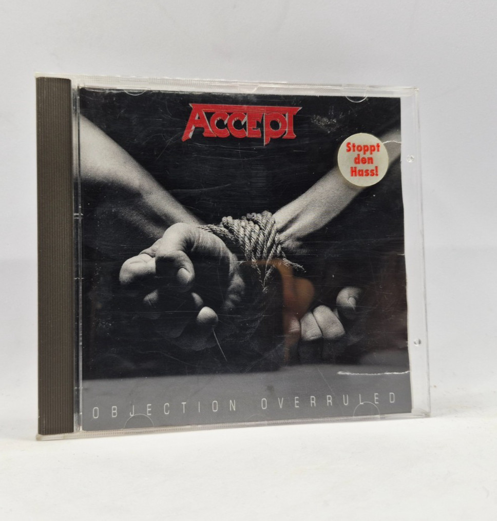 Accept - Objection Overruled - Musik CD Album - sehr guter Zustand
