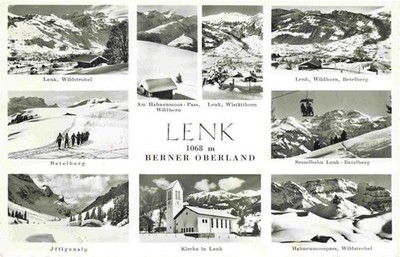 Lenk Simmental BE Wildstrubel Betelberg Iffigenalp Wildhorn Wistaetthorn Sesselb