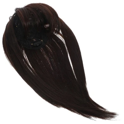 Clip sur cheveux Topper femmes postiche cheveux clairsemés Wiglet pince - Photo 1/4