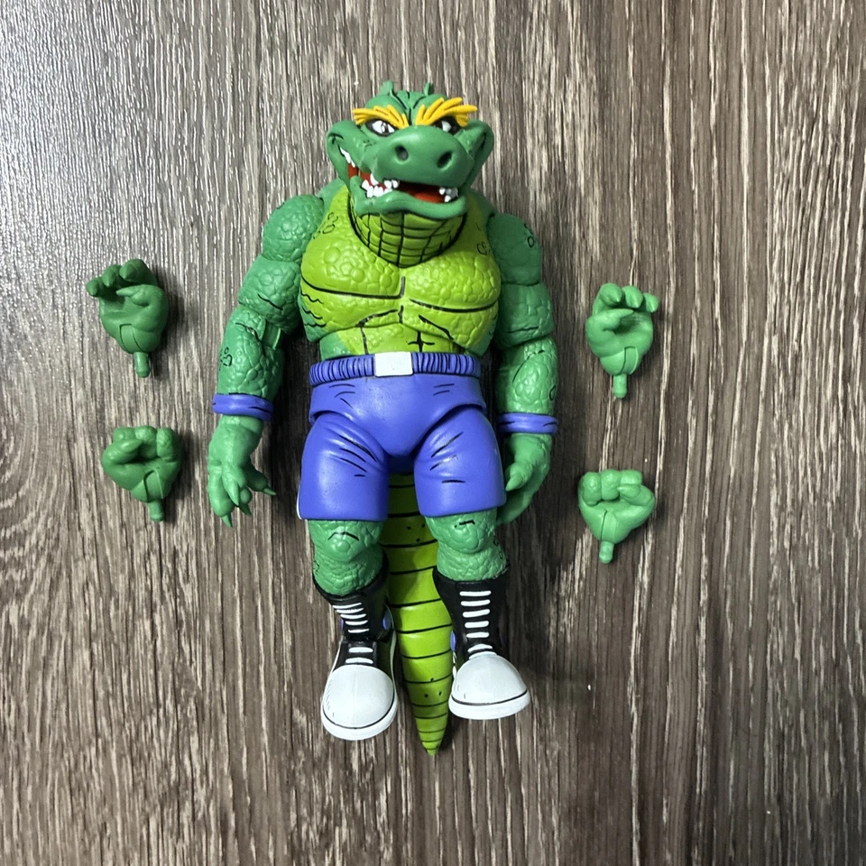 ⭐️ NECA Stump Arena Wrestling TMNT Tortugas Ninja Leatherhead Archie Comics Foto 2 de 4