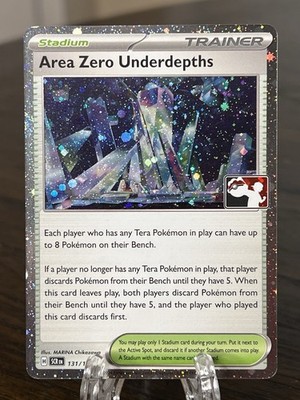Area Zero Underdepths 131/142 Play! Pokemon Prize Pack Cosmo Holo NM-LP