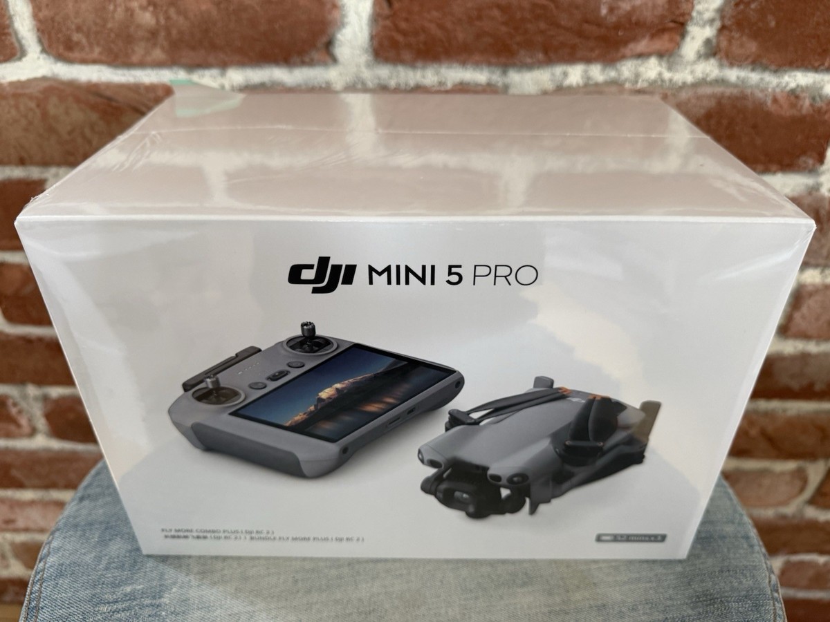 🔥DJI Mini 5 Pro Plus 52min🔥Fly More Combo🔥(RC 2 +3 Batteries