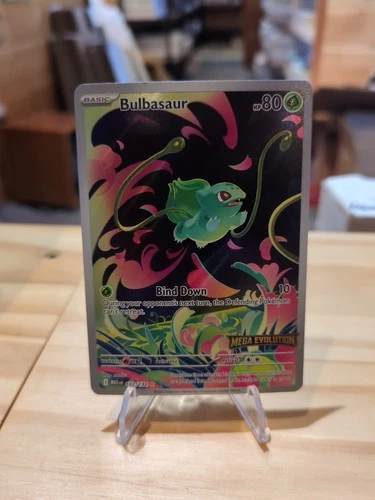 New ListingBulbasaur - 133/132  ME01: Mega Evolution (MEG) Mega Evolution Stamped Pokemon B