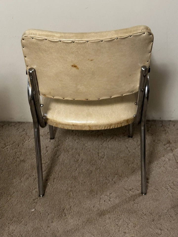 Letrero de tienda fonógrafo radio televisión TV Victor Chair vintage años 50 BONITO Foto 3 de 4