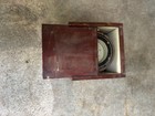 Vintage Nautical Ship Compass In Wooden Box--for parts or display — photo 2