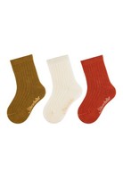 Socken 3Er Pack Rippe Sterntaler, GrößE 0-6 Monate, Baumwolle, Modell-Nr. 12345