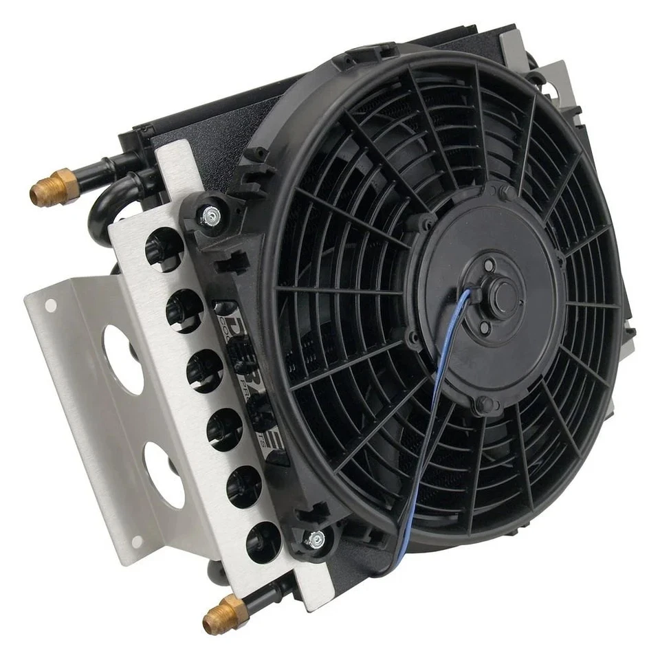 For Ford F-150 1975-1977 Derale Performance Inlets Electra-Cool Remote Cooler - Image 2 of 3