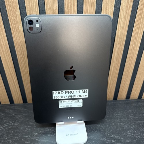 Apple iPad Pro 11" M4 256GB 17.5.1 Space Gray A2836 WiFi Only MVV83LL/A - Picture 4 of 15