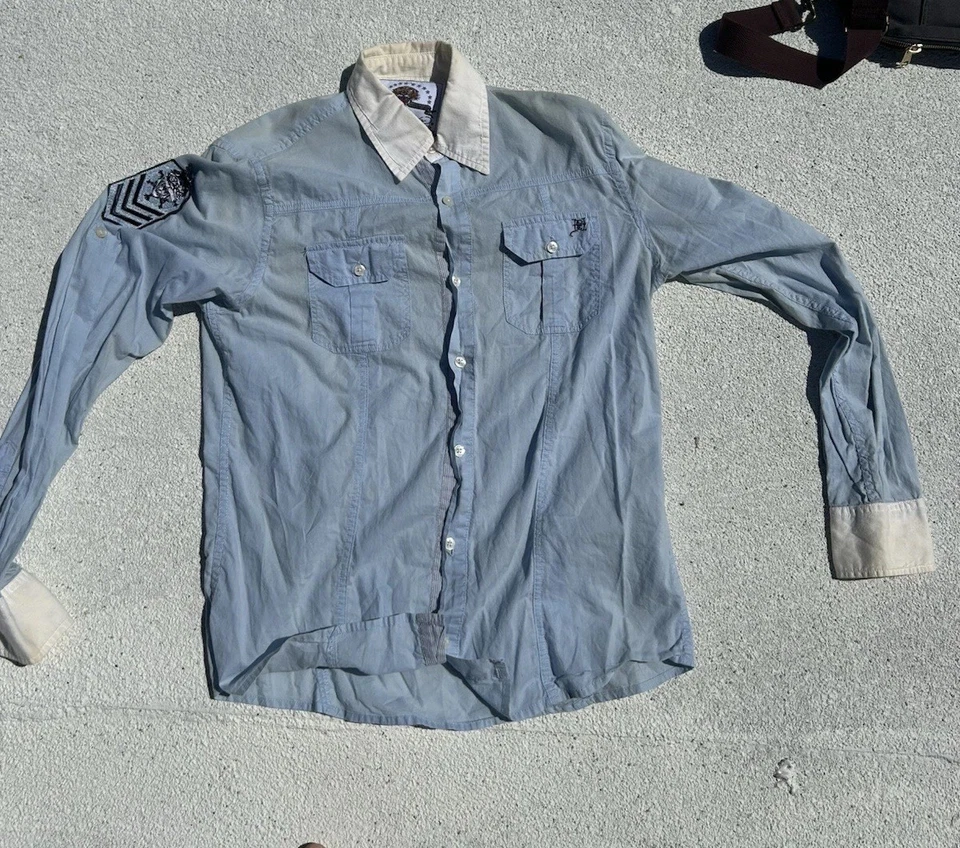 ВИНТАЖНЫЙ ED HARDY НА ПУГОВИЦАХ - Изображение 2 из 4