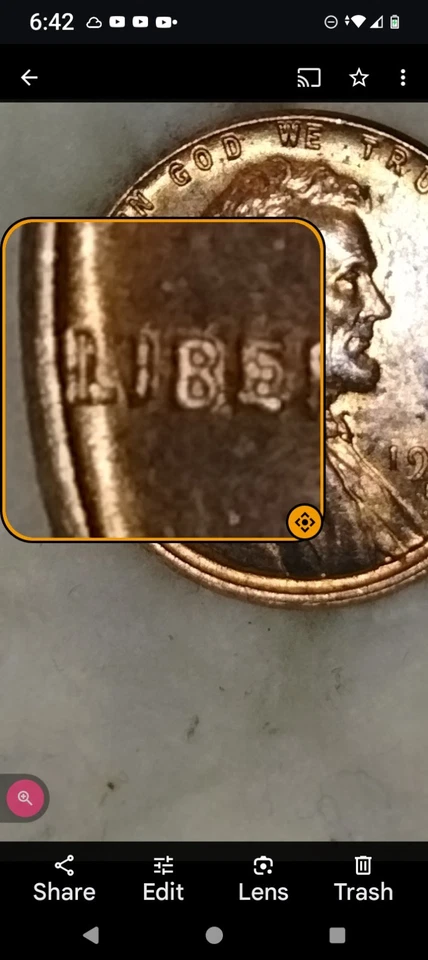 1950-D RPM#3 D/D Horizontal And A DDO. Lincoln Wheat Penny Cent~Gem Red  - Image 3 of 4