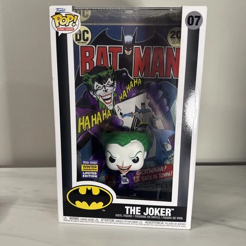 Funko Pop! Comic Book Cover: DC  - The Joker (2022 Winter Con Exclusive) #07