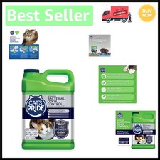 Bacterial Odor Control Cat Litter, 15 lbs - Strong Clumping, 99 Dust Free