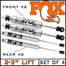 Fox Performance 2.0 Front Rear Shocks Fit 1998-2013 Ford Ranger Rwd 2-3 Lift Fox Performance 2.0 Front Rear Shocks Fit 1998-2013 Ford Ranger Rwd 2-3 Lift