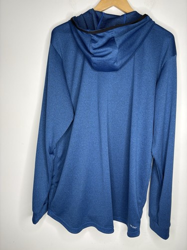 New Balance Herren Gr. XL NB Dry 1/4 Zip Hoodie Performance Langarm Blau - Bild 4 von 10