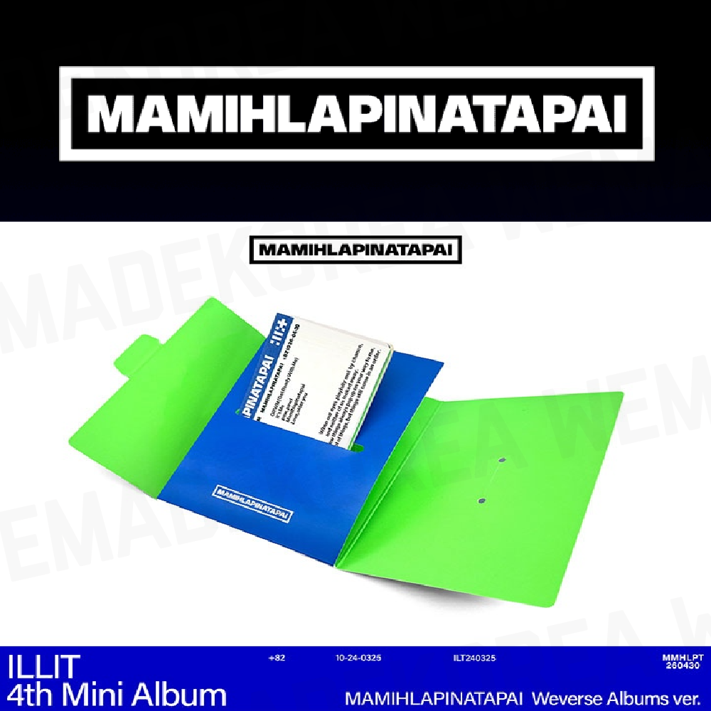 Pre-order ILLIT 4th Mini Album MAMIHLAPINATAPAI Weverse Albums ver