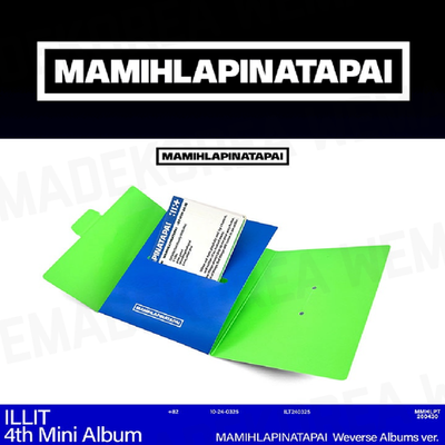 Pre-order ILLIT 4th Mini Album MAMIHLAPINATAPAI Weverse Albums ver
