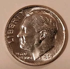1963 P Roosevelt Dime Uncirculated 90% Silver