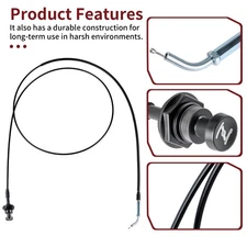 2004 -2007 for Yamaha Rhino 660 Starter Choke Cable YXR660FA 4x4 5UG-26331-00-00