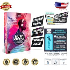 All-In-One Music Software: DAW, Plugins, Sounds, USB Drive - Lifetime Access