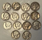 14 Better  Silver Dimes - 90% Silver Equals 1 Oz Silver - 03-16-03 - Comb Ship