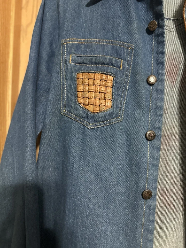 Brittania 70s Vintage Western Shirt - Image 4 of 4