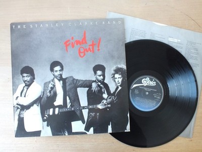The Stanley Clarke Band /  Find Out!  LP  ois  Vinyl  vg++