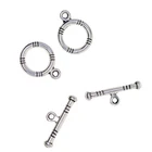 50 Sets Round Loop And Bar OT Toggle Clasp For Jewelry Making Design Repair