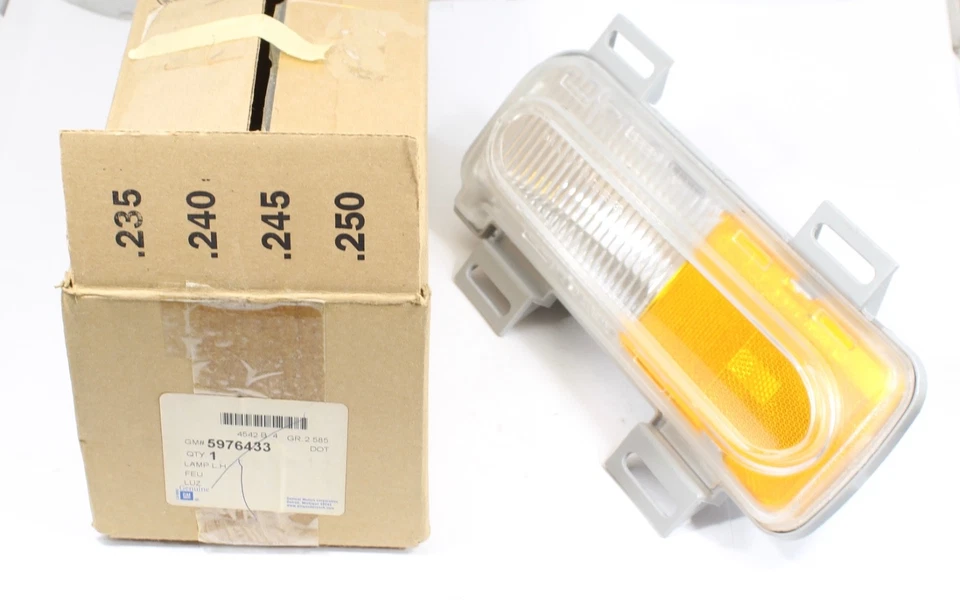 OE 1995 96 97 98 99 Oldsmobile Aurora левая сторона маркер лампа объектив в сборе ~ 5976433 - Изображение 3 из 3