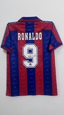 Ronaldo Nazario Barcelona Signed Jersey Beckett COA Brazil Barca