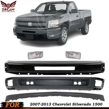 Front Bumper Paintable Air Dam Kit For 2007-2013 Chevrolet Silverado 1500