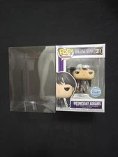 WEDNESDAY ADDAMS METALLIC FUNKO POP HOT TOPIC EXCLUSIVE #1311 *AUTHENTIC*+PROTEC