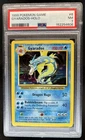 1999 Pokemon Unlimited Gyarados Holo Rare #6/102 PSA 7
