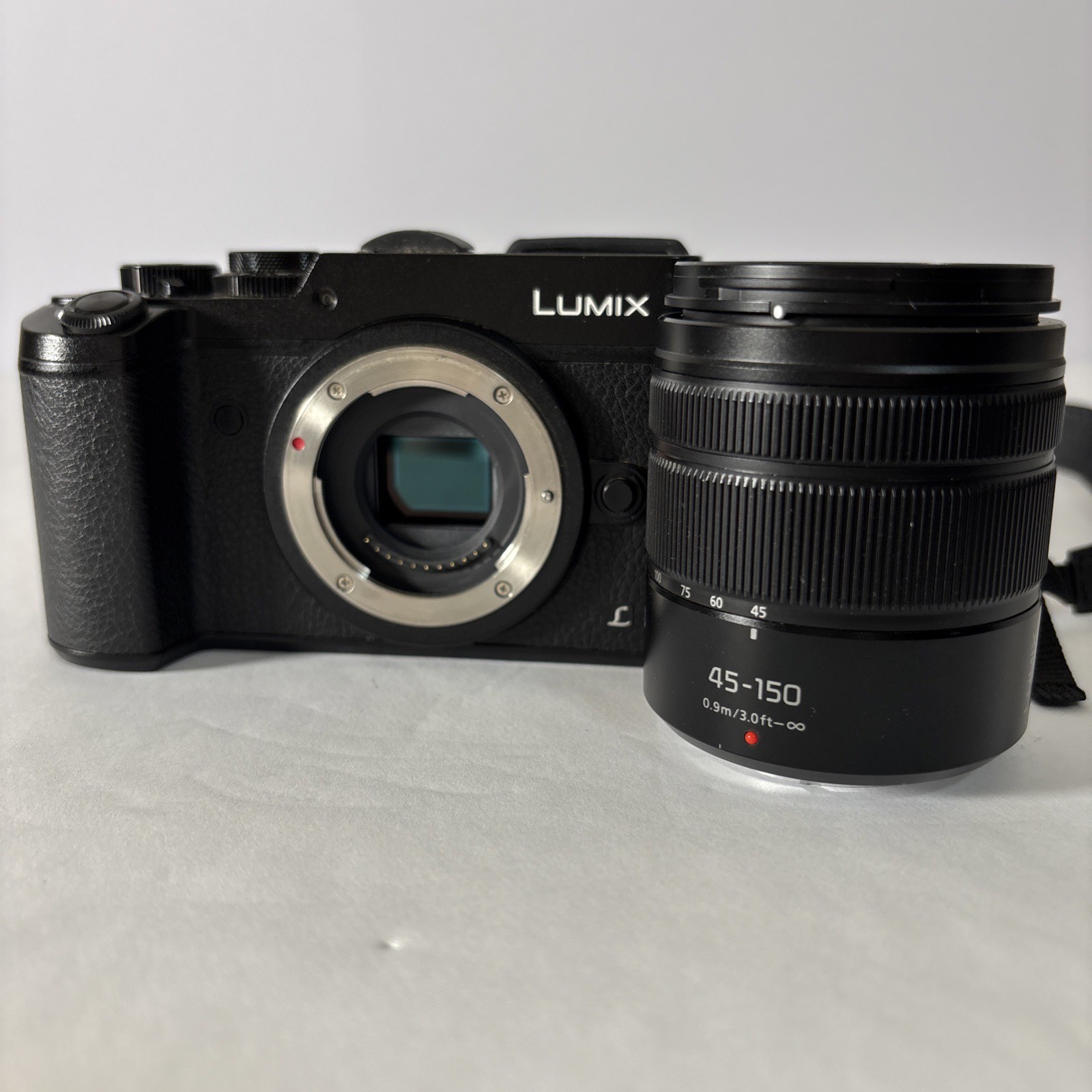 Panasonic LUMIX DMC GX8 20.3MP 4K MFT Mirrorless Camera w/45-150mm Lens, Bundle